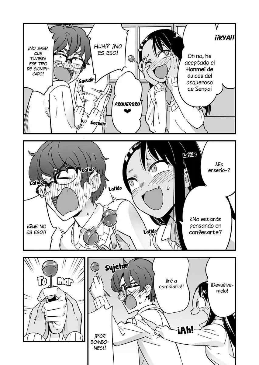 Please don't bully me, Nagatoro capítulo 11.7, página 4
