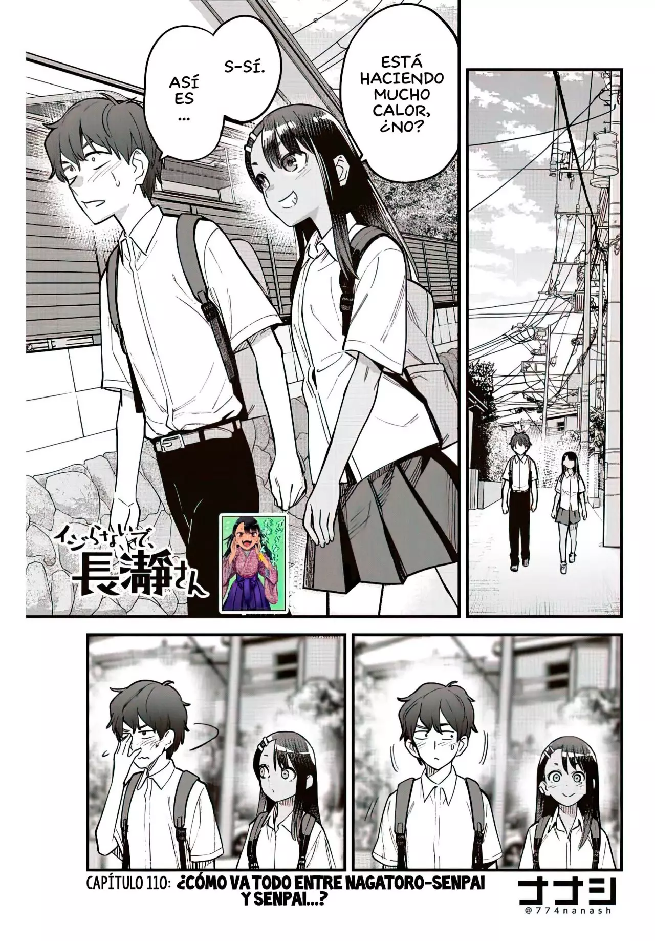 Please don't bully me, Nagatoro capítulo 111, página 3