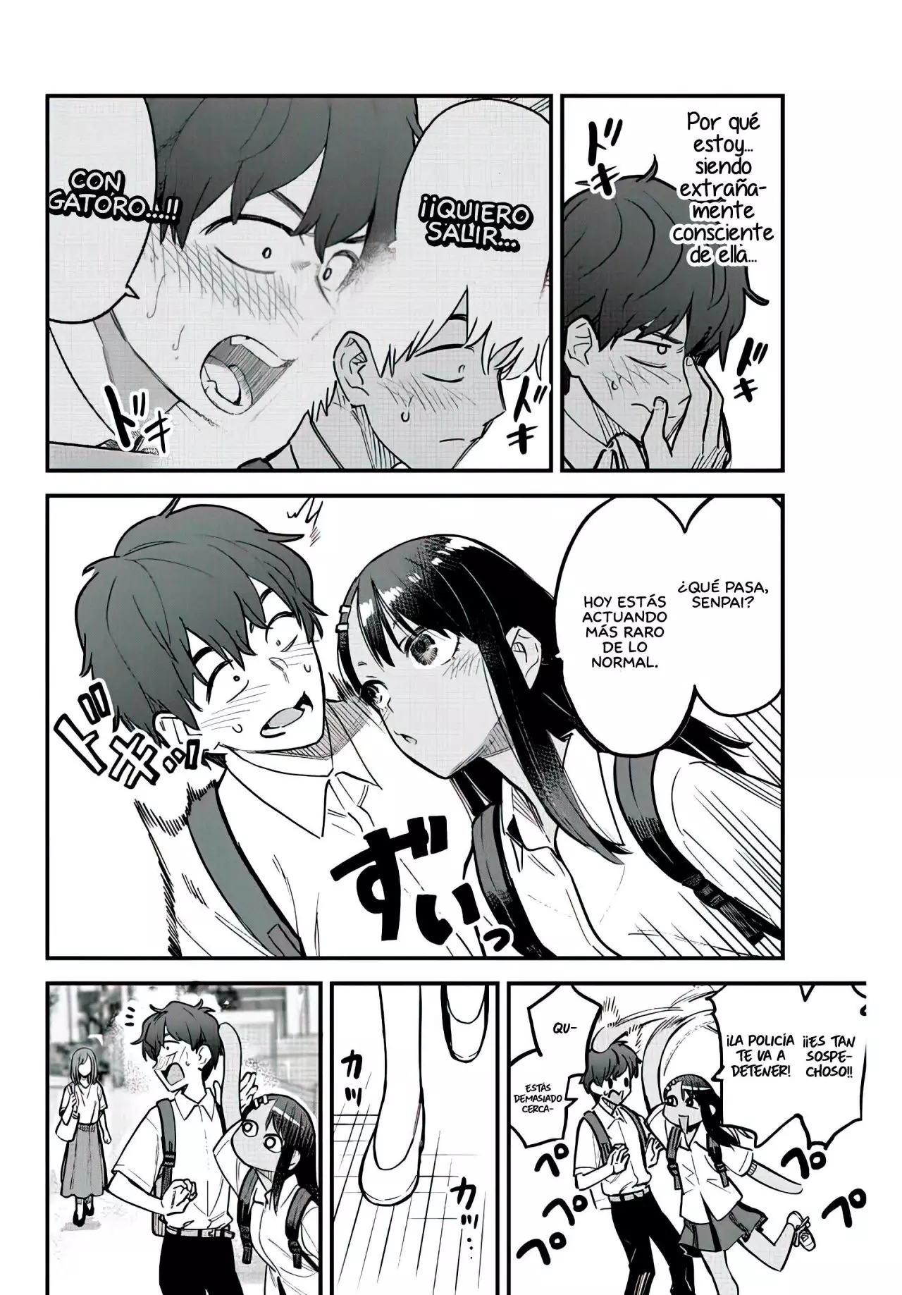 Please don't bully me, Nagatoro capítulo 111, página 4
