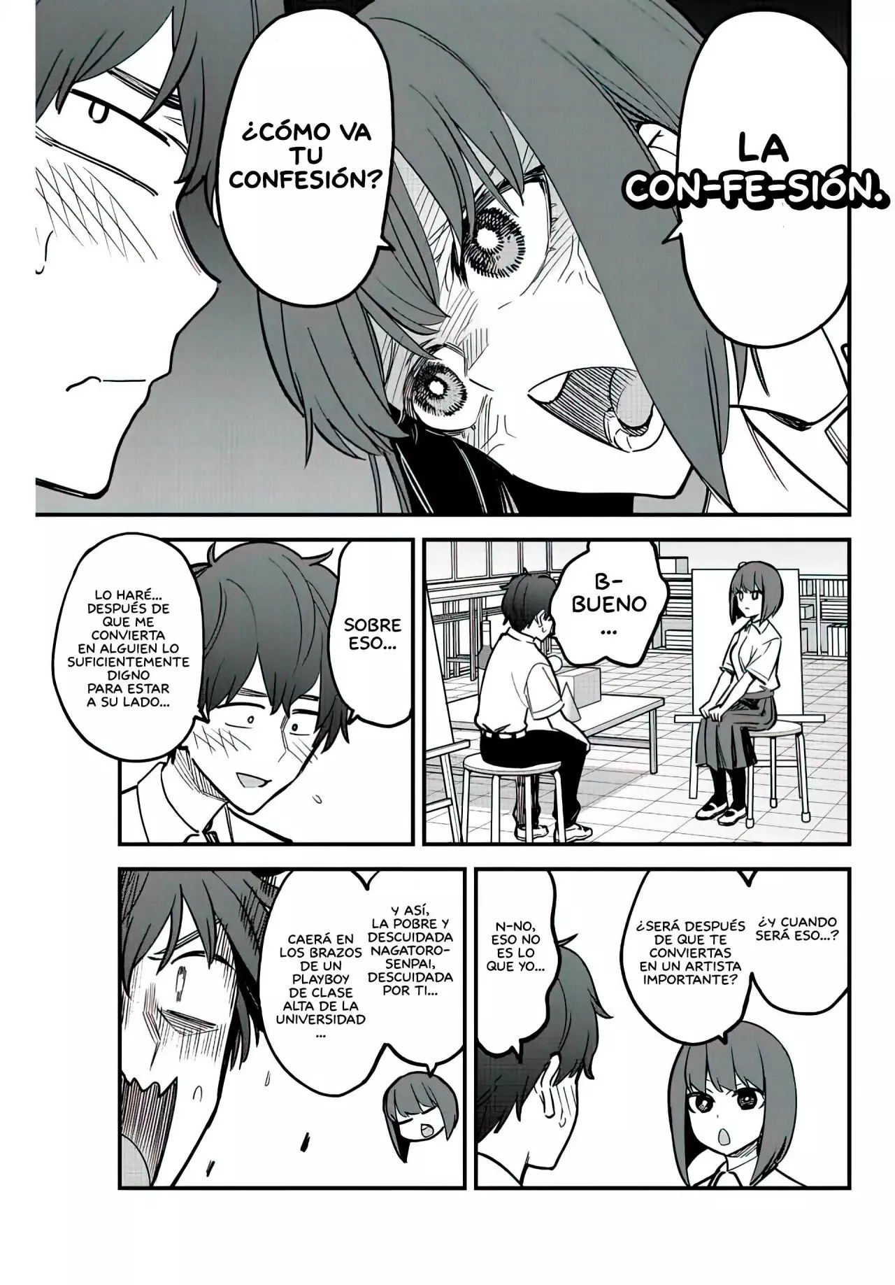 Please don't bully me, Nagatoro capítulo 111, página 7