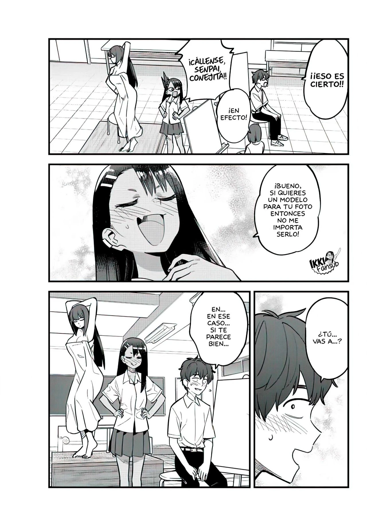 Please don't bully me, Nagatoro capítulo 113, página 8