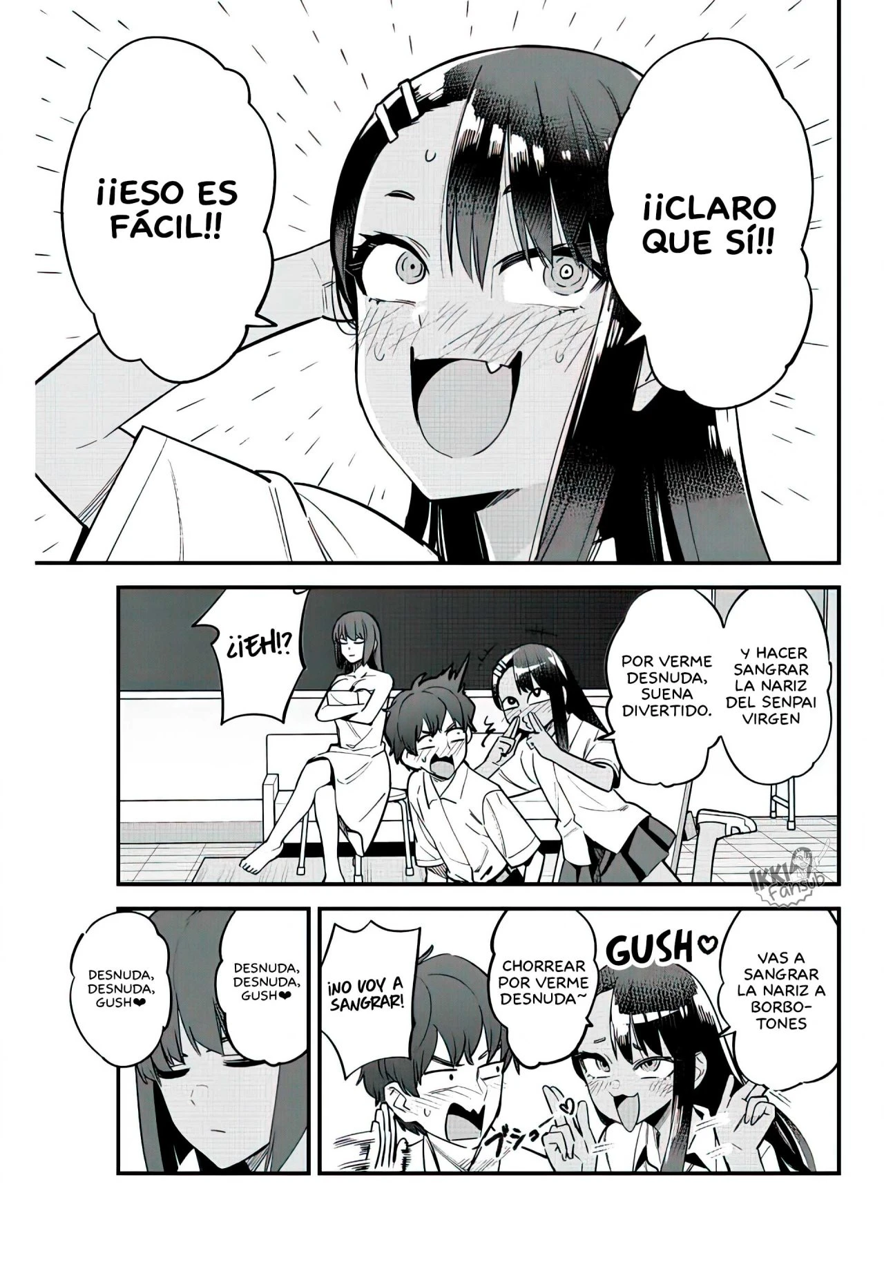 Please don't bully me, Nagatoro capítulo 113, página 10