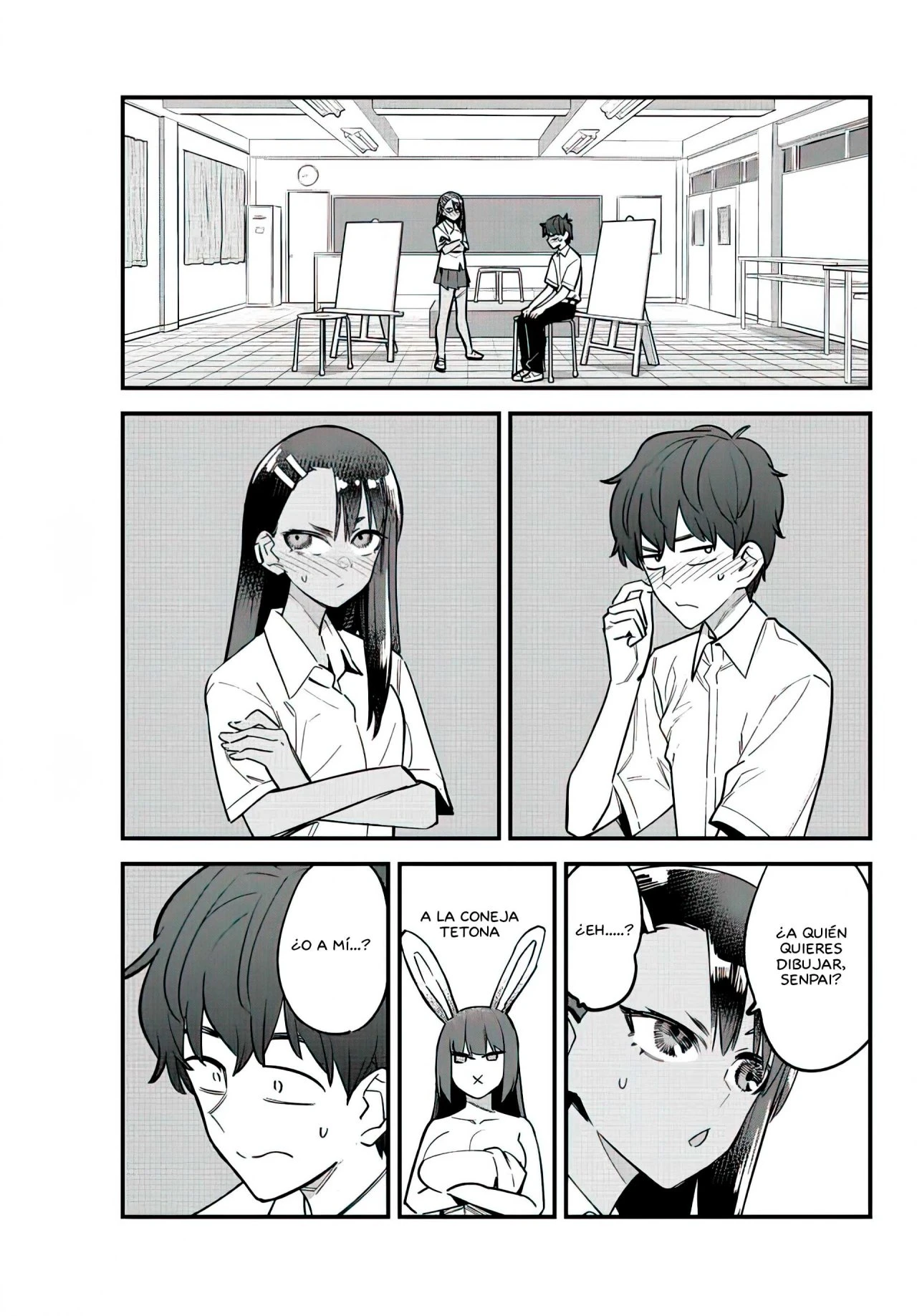 Please don't bully me, Nagatoro capítulo 113, página 14