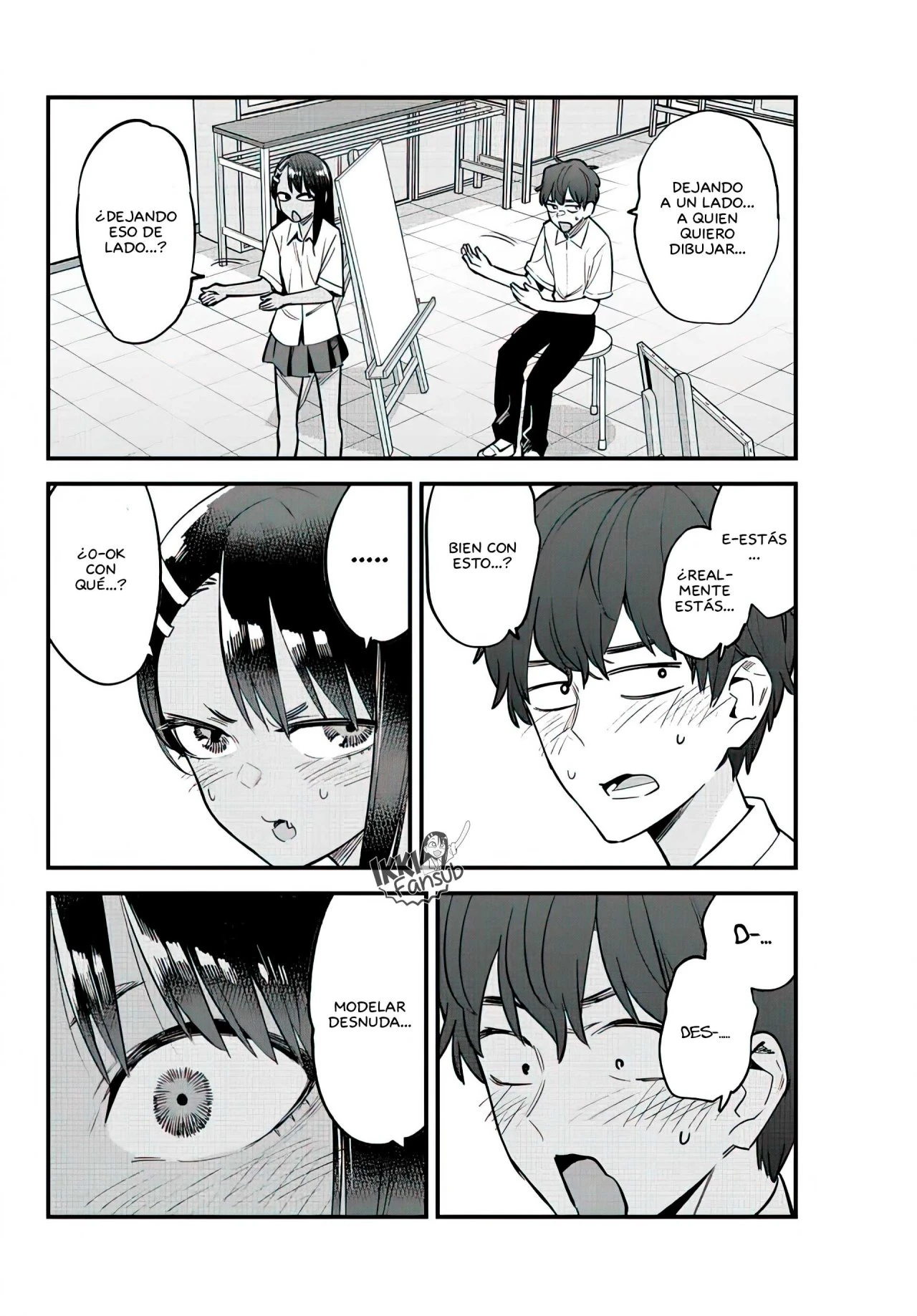Please don't bully me, Nagatoro capítulo 113, página 15