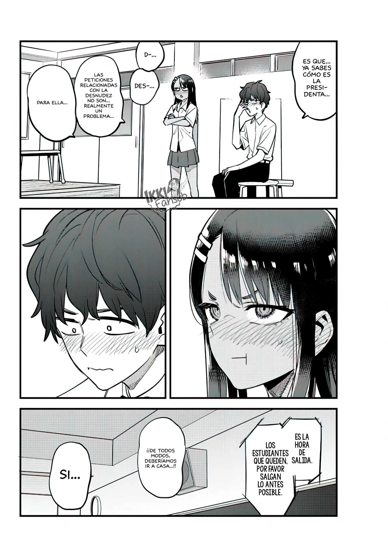 Please don't bully me, Nagatoro capítulo 113, página 17