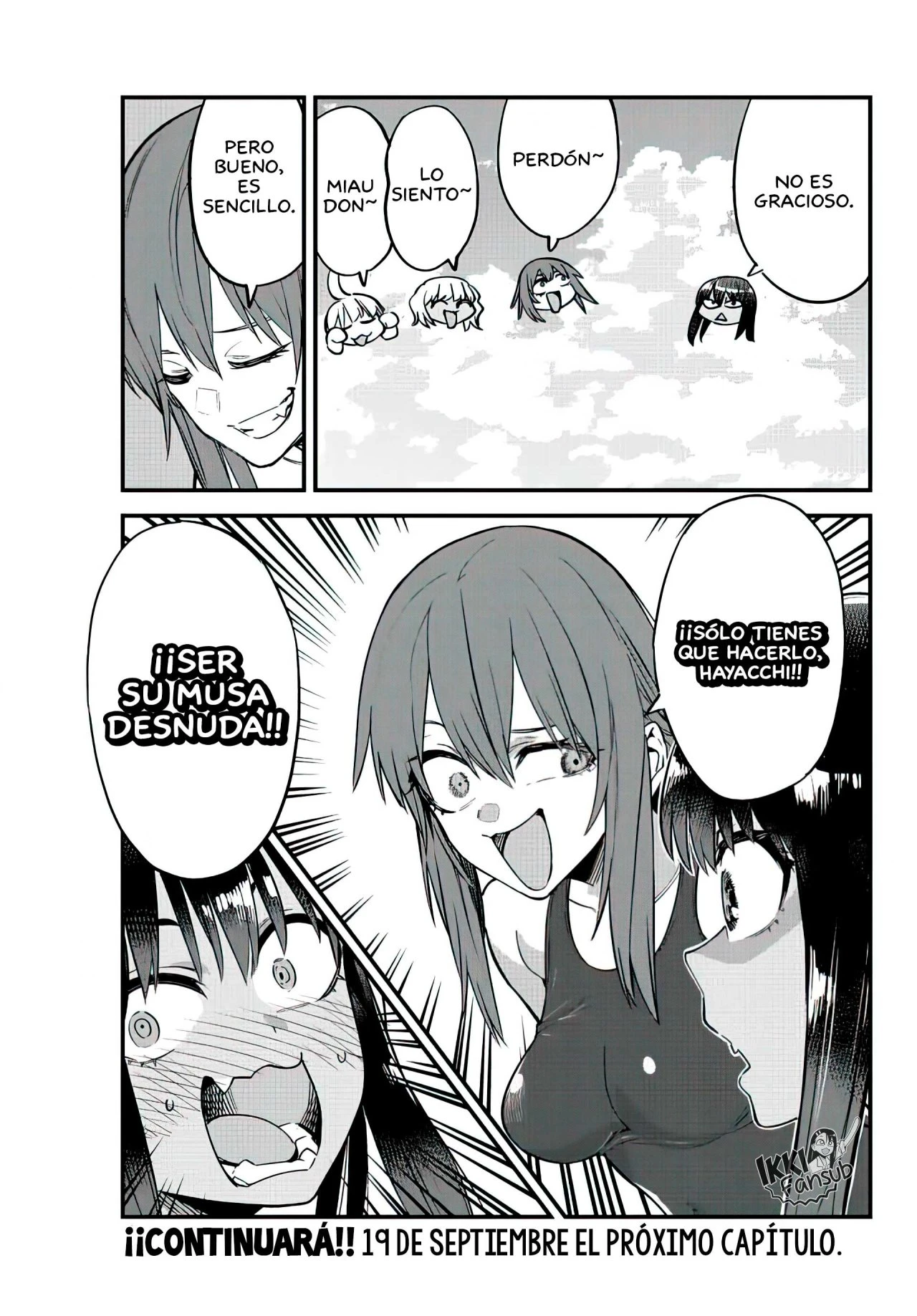 Please don't bully me, Nagatoro capítulo 113, página 24
