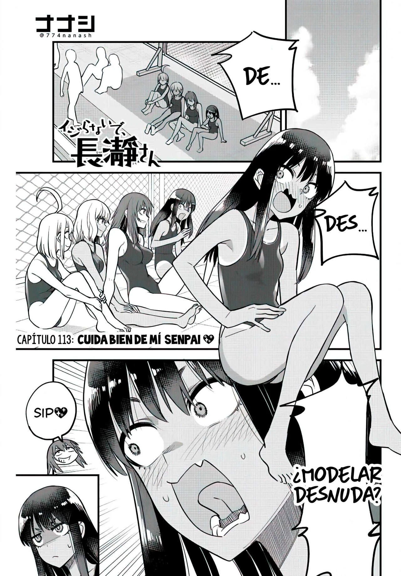 Please don't bully me, Nagatoro capítulo 114, página 4
