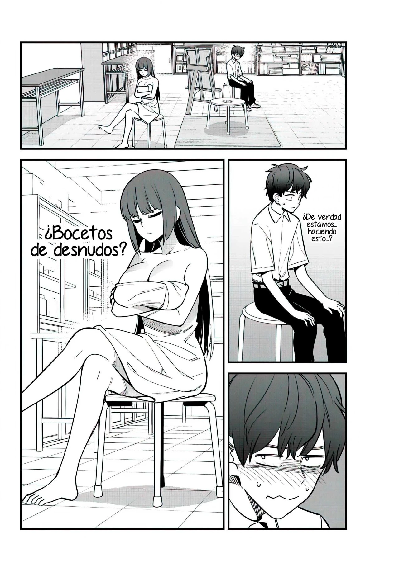 Please don't bully me, Nagatoro capítulo 114, página 17