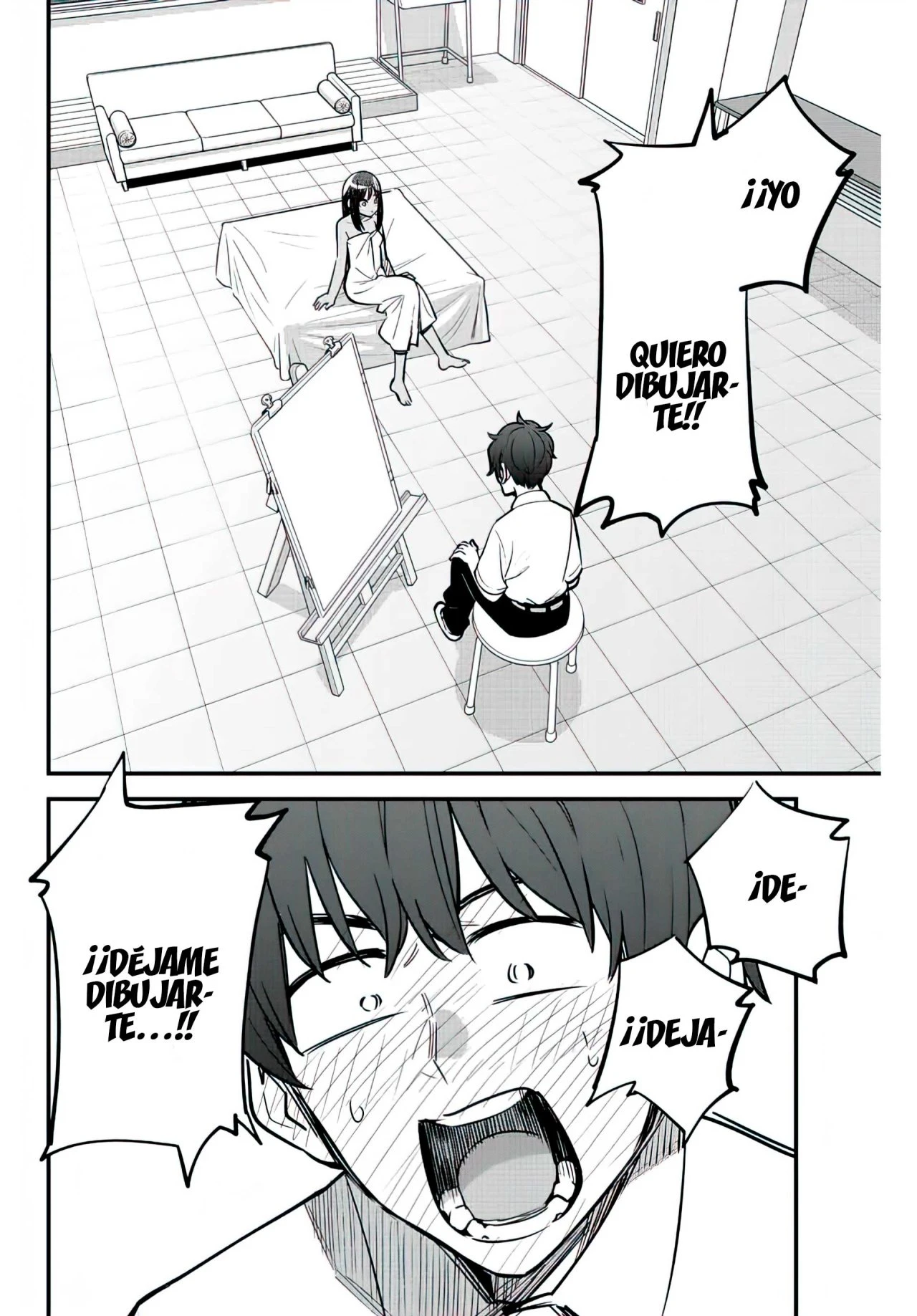 Please don't bully me, Nagatoro capítulo 115, página 9