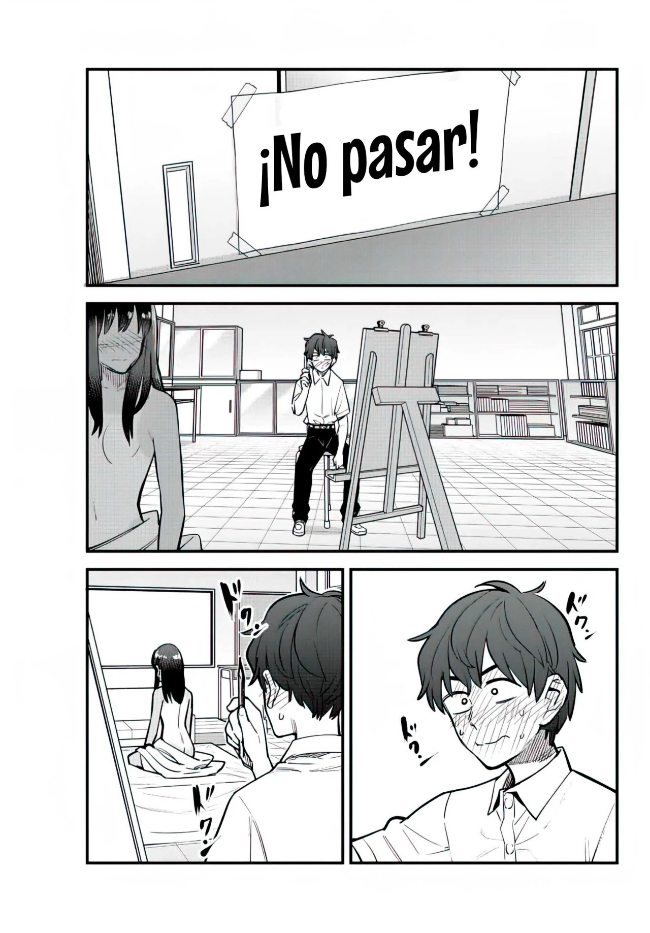Please don't bully me, Nagatoro capítulo 115, página 14