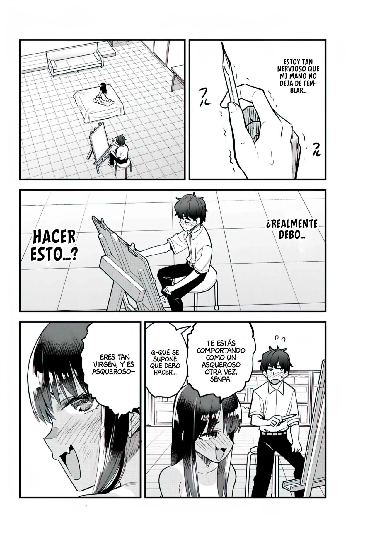 Please don't bully me, Nagatoro capítulo 115, página 17