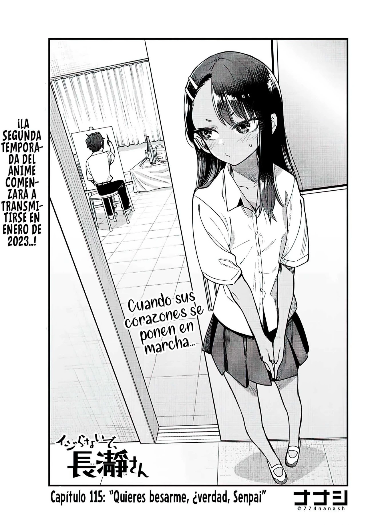 Please don't bully me, Nagatoro capítulo 116, página 3