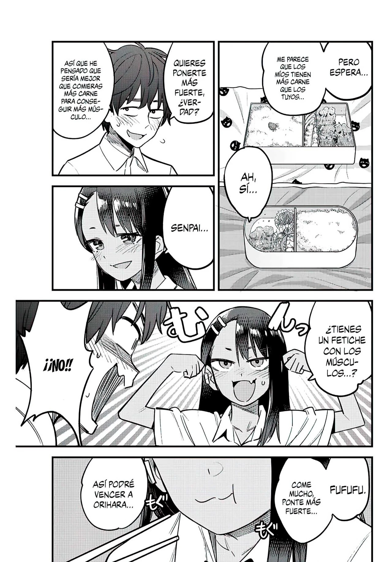 Please don't bully me, Nagatoro capítulo 116, página 7