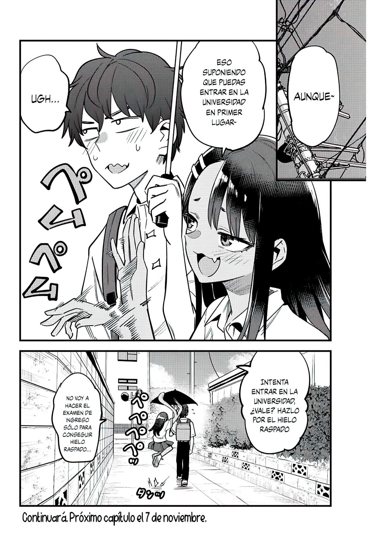 Please don't bully me, Nagatoro capítulo 116, página 26
