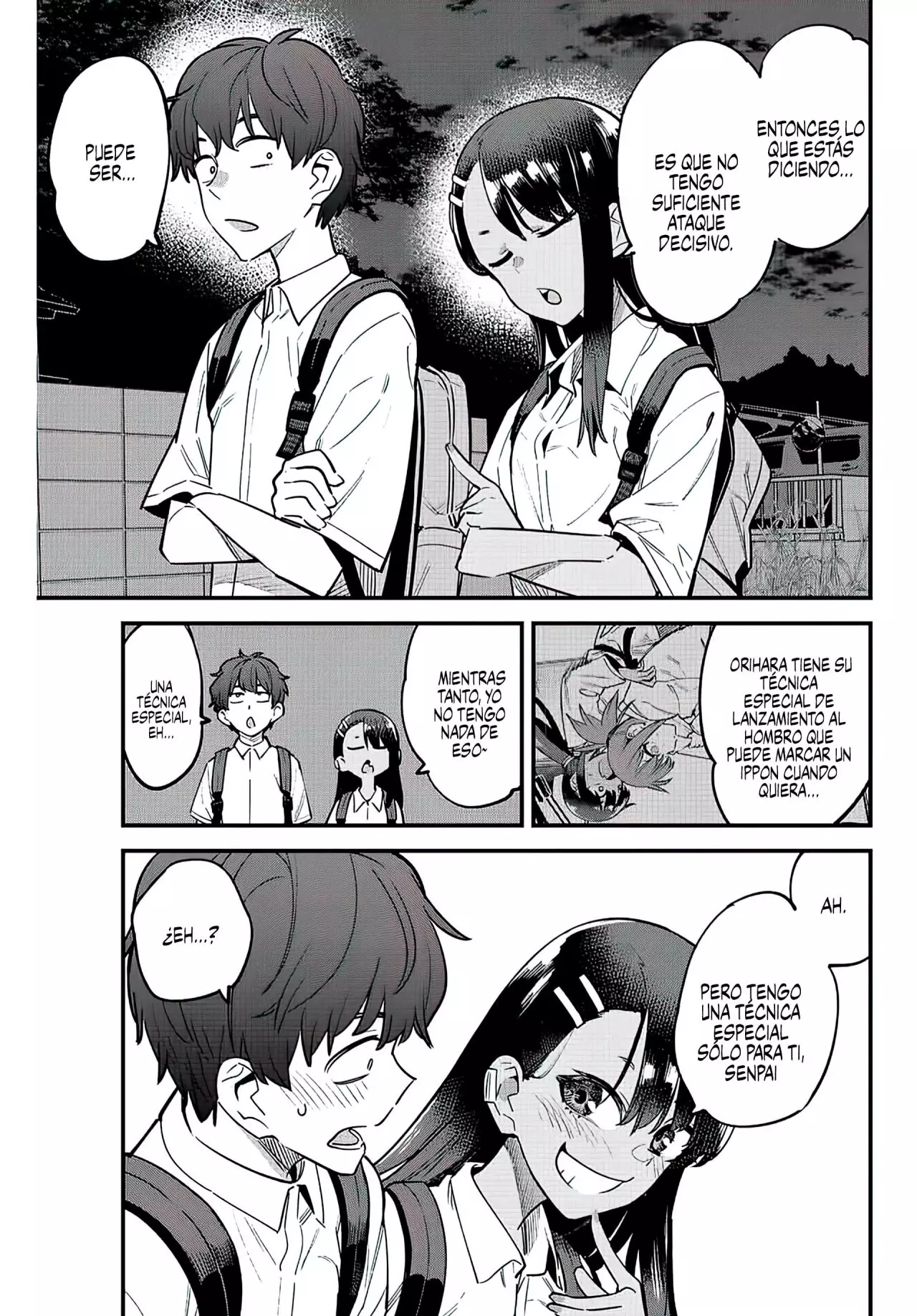 Please don't bully me, Nagatoro capítulo 117, página 8
