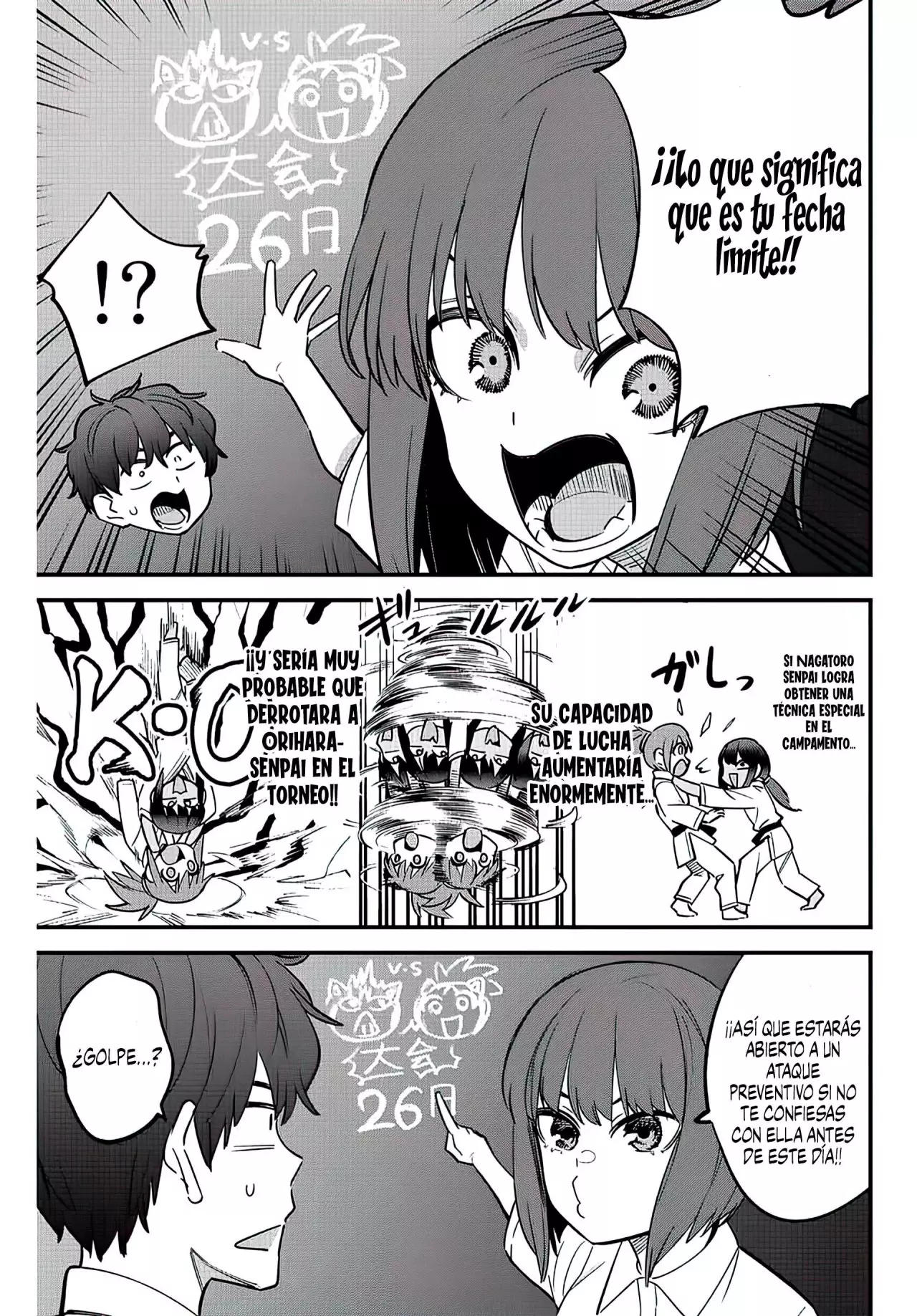 Please don't bully me, Nagatoro capítulo 117, página 18