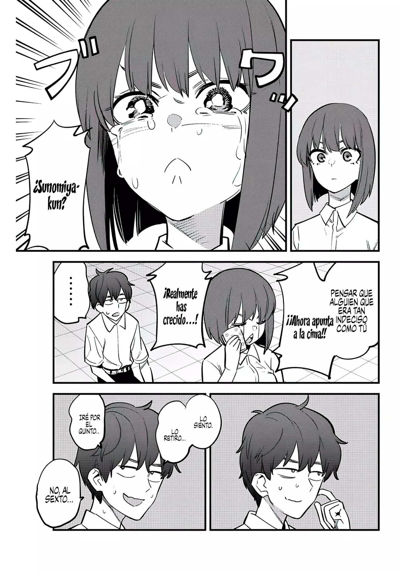 Please don't bully me, Nagatoro capítulo 117, página 28