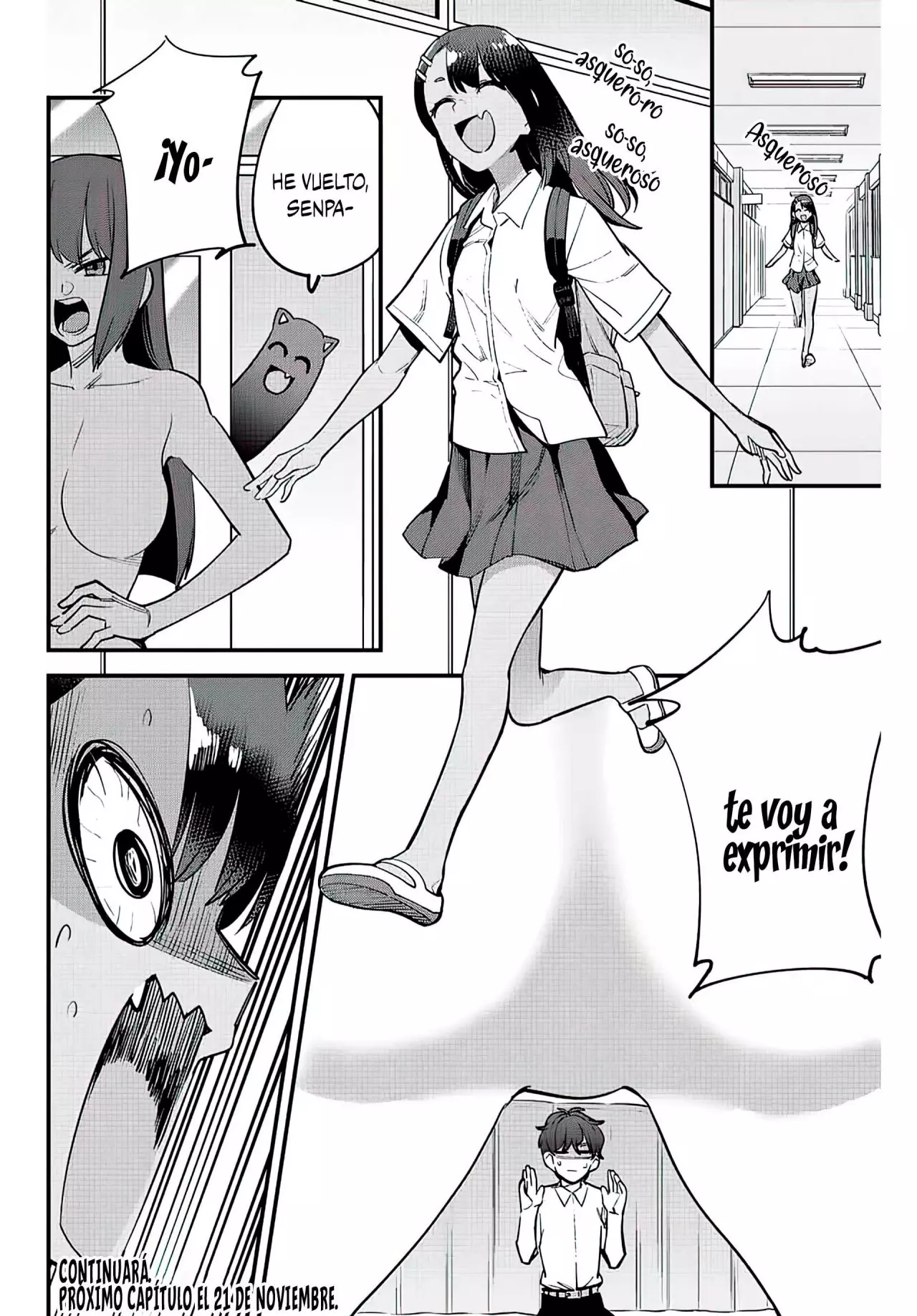 Please don't bully me, Nagatoro capítulo 117, página 31