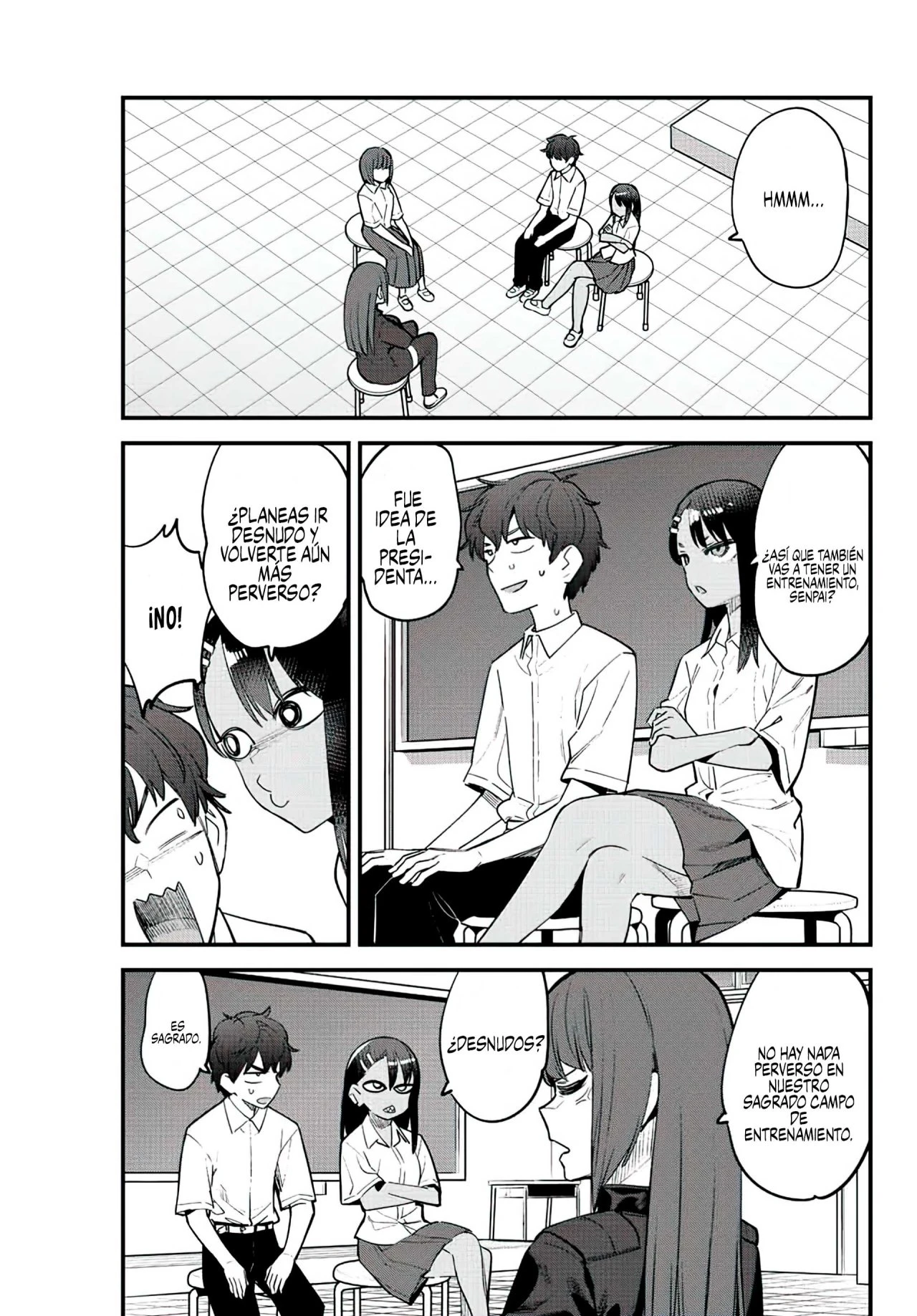 Please don't bully me, Nagatoro capítulo 118, página 6