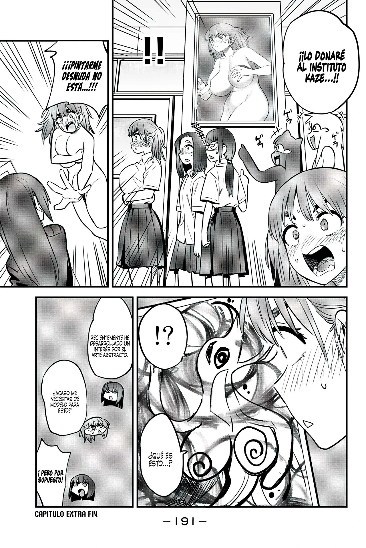 Please don't bully me, Nagatoro capítulo 119.50, página 8
