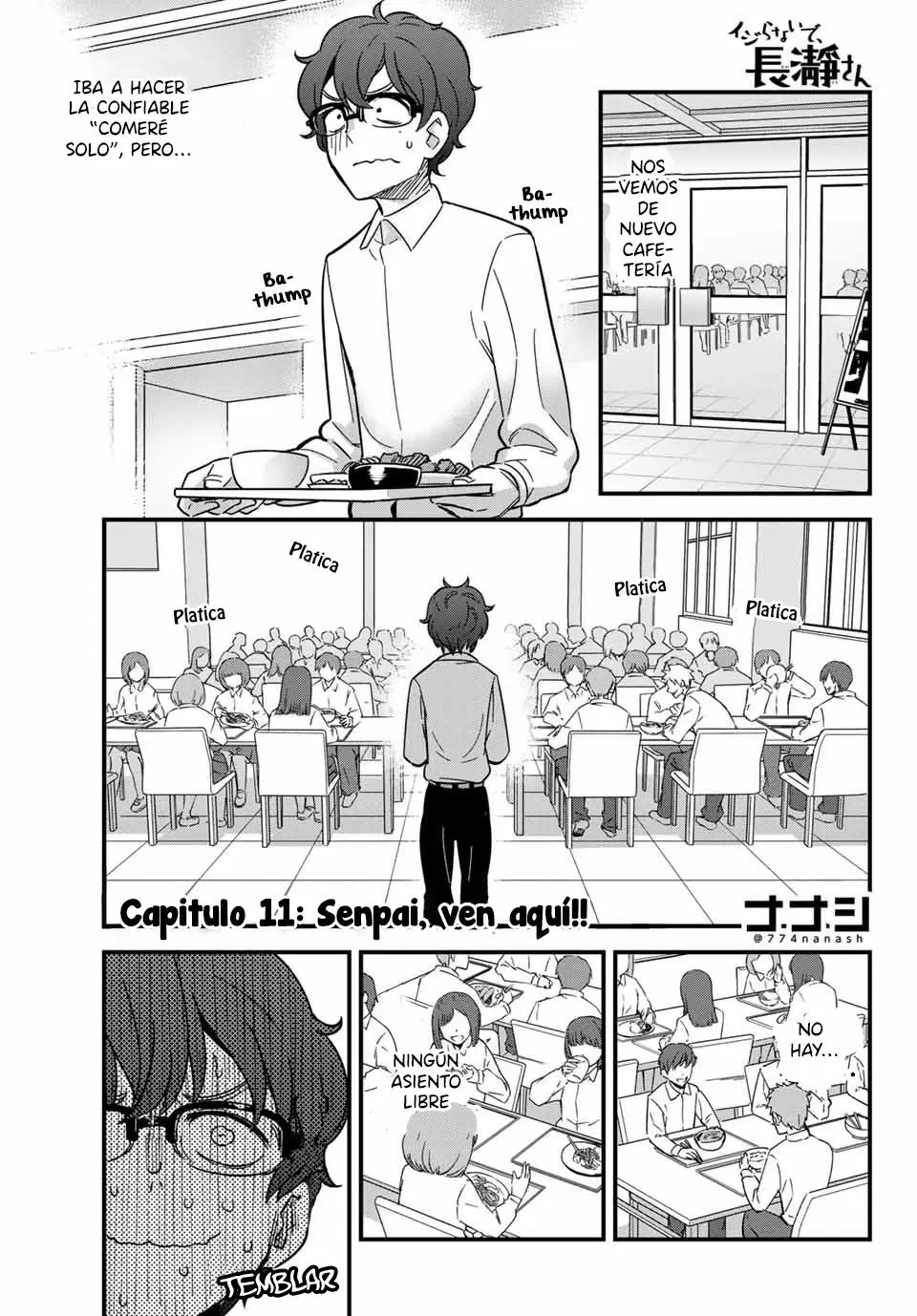 Please don't bully me, Nagatoro capítulo 12, página 2