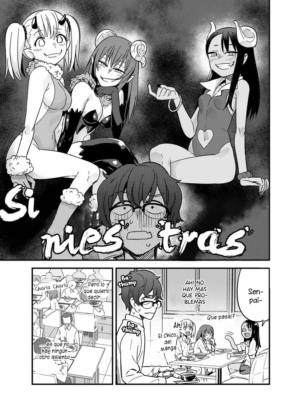 Please don't bully me, Nagatoro capítulo 12, página 4