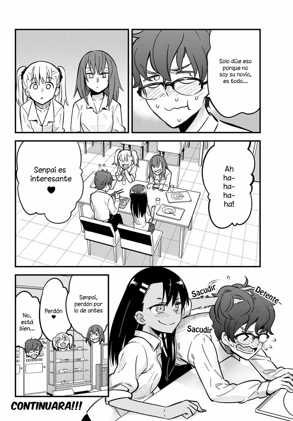 Please don't bully me, Nagatoro capítulo 12, página 19