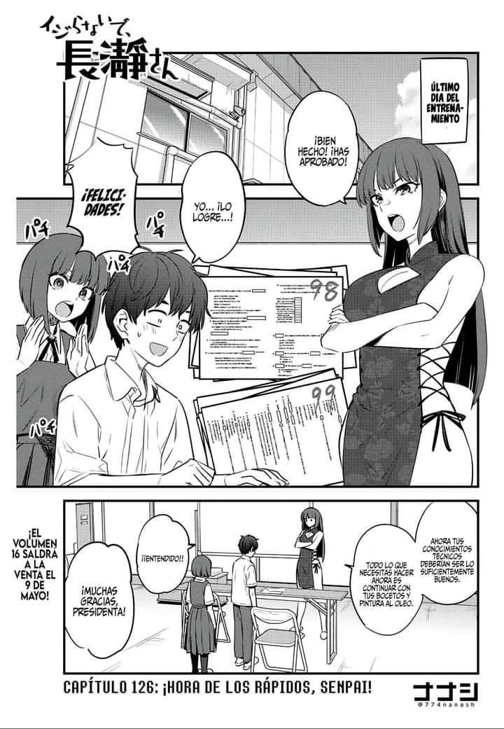 Please don't bully me, Nagatoro capítulo 127, página 3