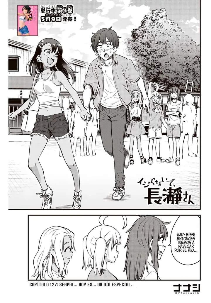 Please don't bully me, Nagatoro capítulo 128, página 3