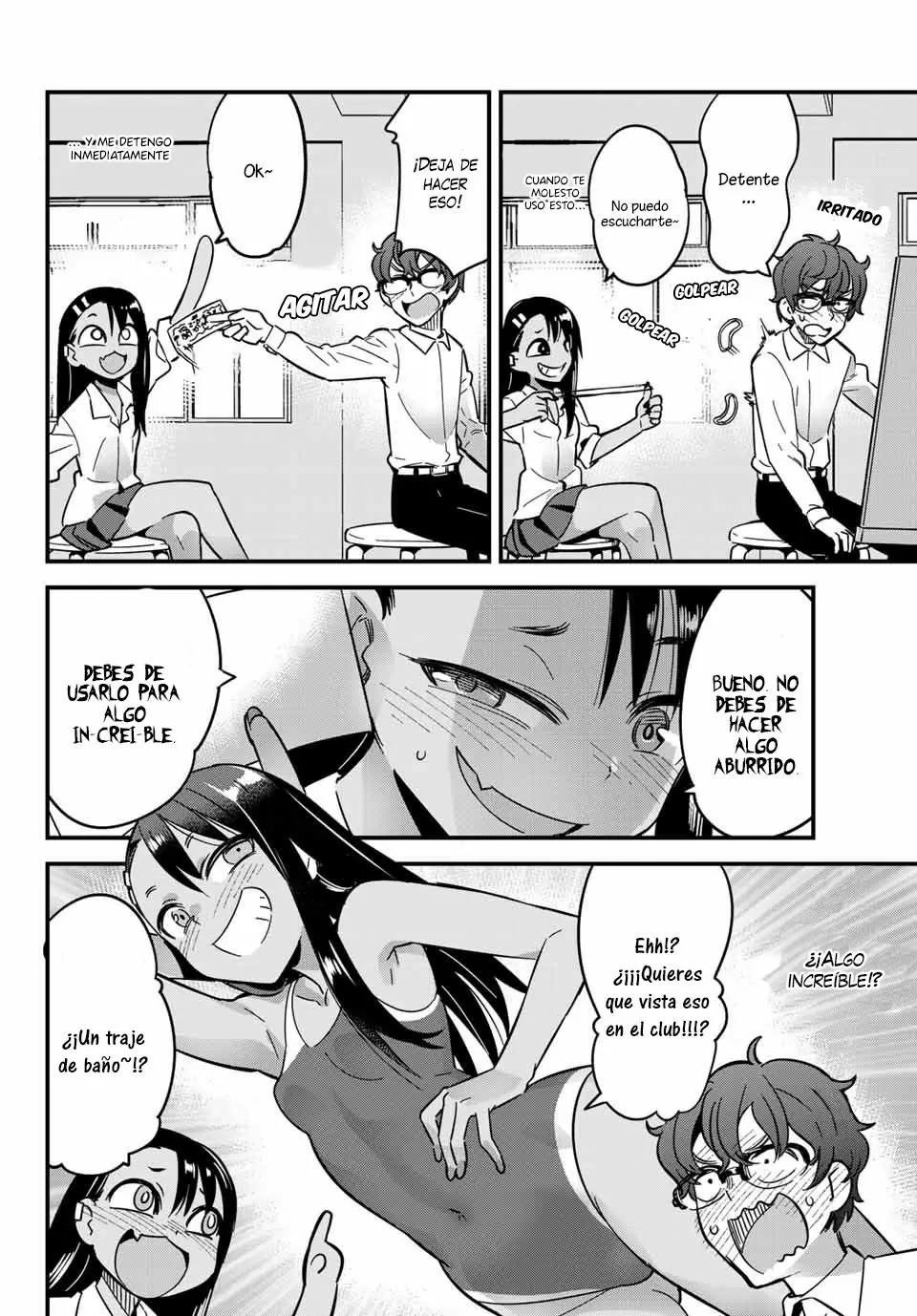 Please don't bully me, Nagatoro capítulo 13, página 5