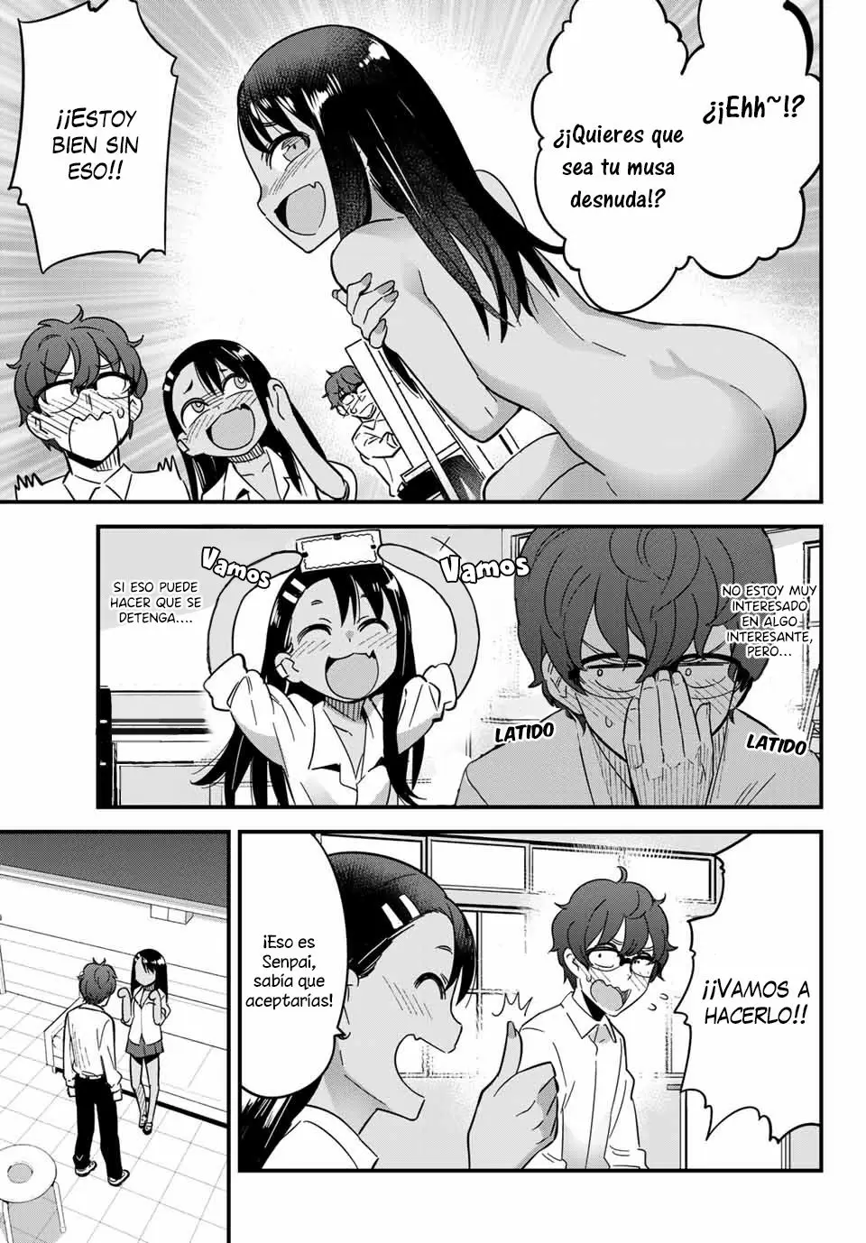 Please don't bully me, Nagatoro capítulo 13, página 6
