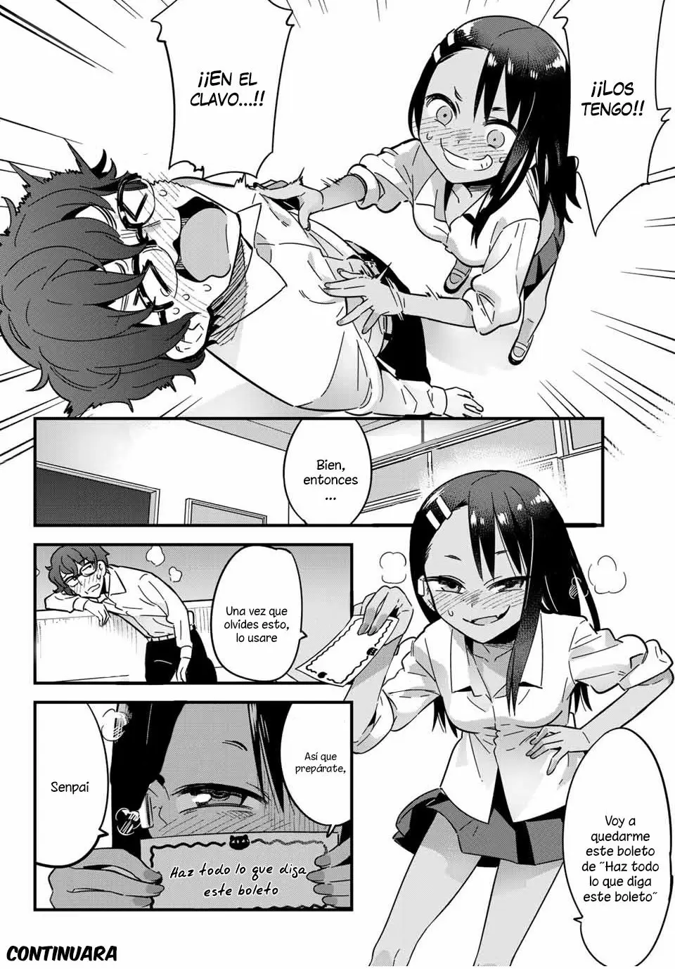 Please don't bully me, Nagatoro capítulo 13, página 11