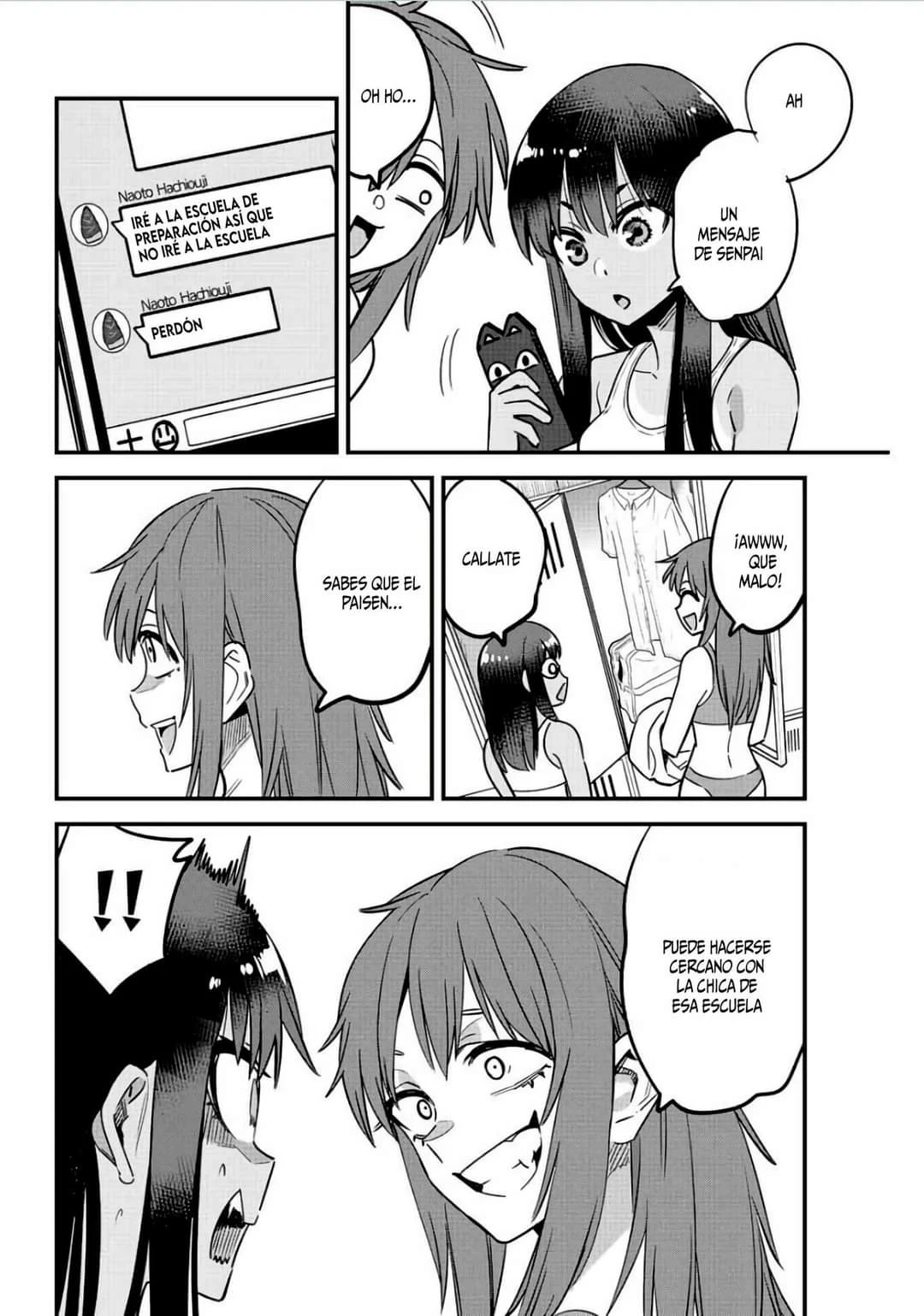 Please don't bully me, Nagatoro capítulo 130, página 15