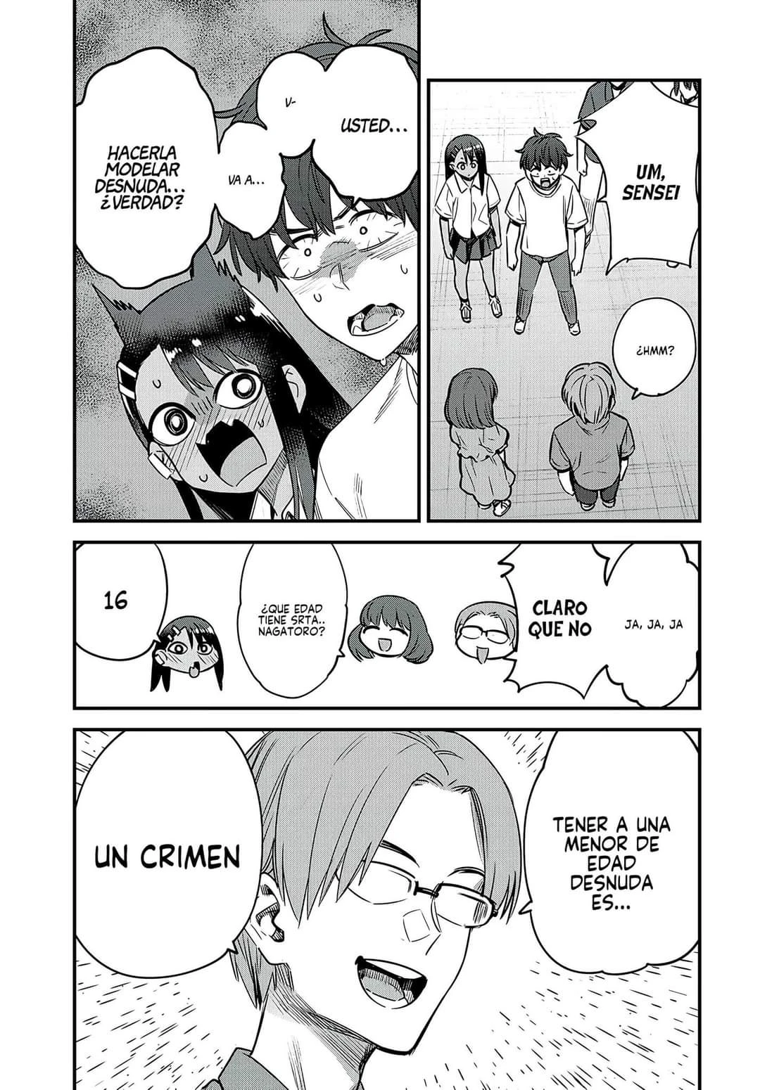 Please don't bully me, Nagatoro capítulo 131, página 16