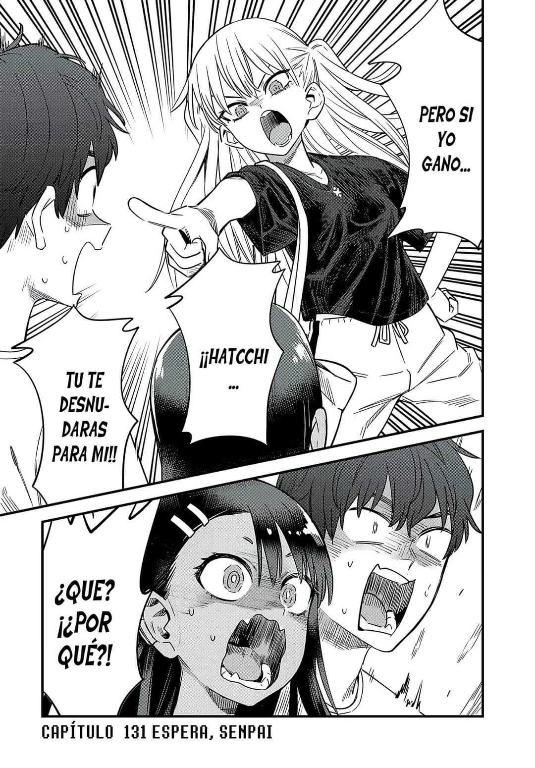Please don't bully me, Nagatoro capítulo 132, página 4