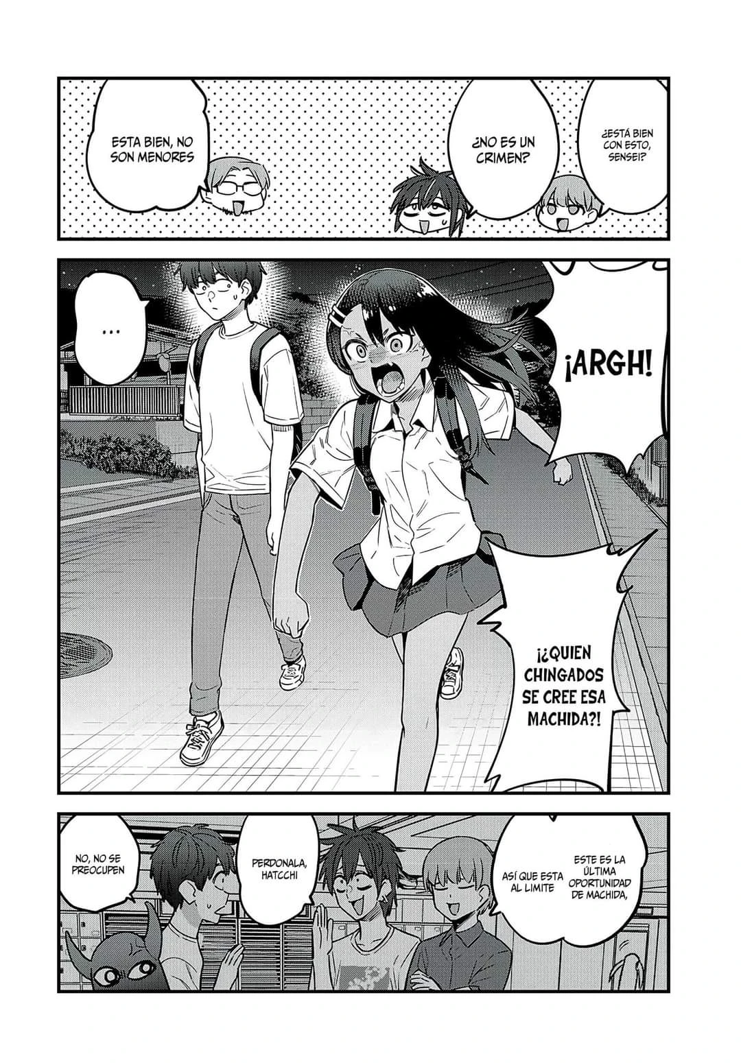 Please don't bully me, Nagatoro capítulo 132, página 8