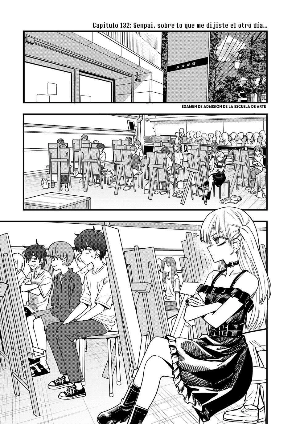 Please don't bully me, Nagatoro capítulo 133, página 4
