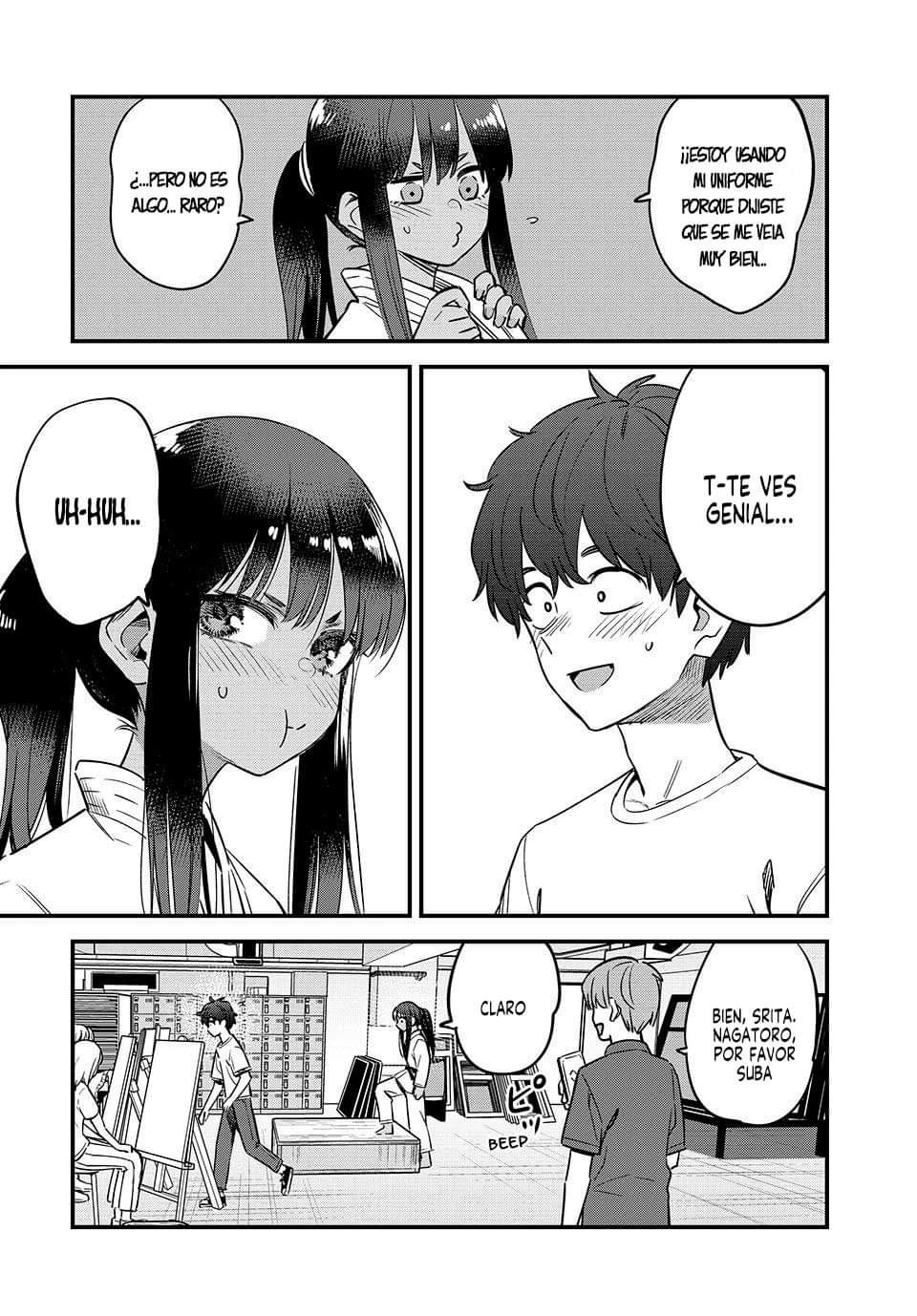 Please don't bully me, Nagatoro capítulo 133, página 6