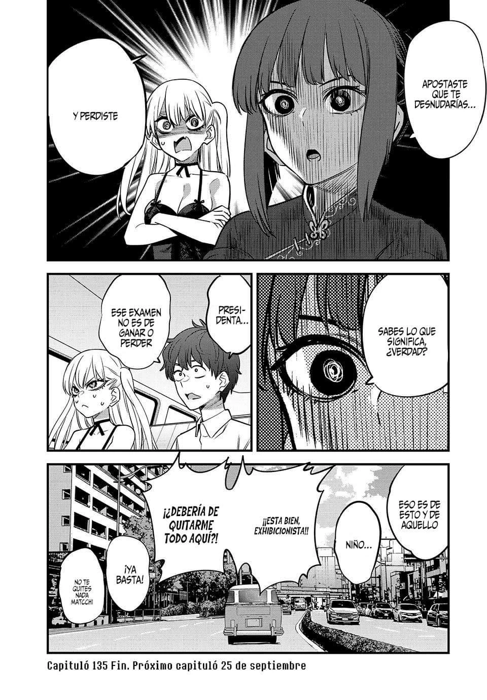 Please don't bully me, Nagatoro capítulo 136, página 29