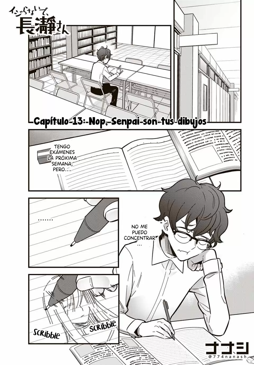 Please don't bully me, Nagatoro capítulo 14, página 2