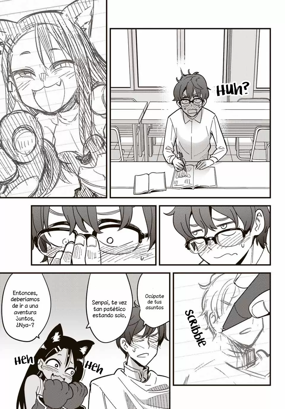 Please don't bully me, Nagatoro capítulo 14, página 6