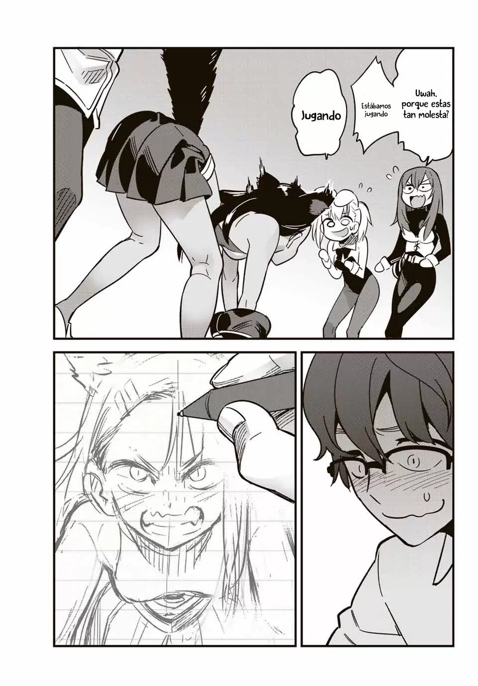 Please don't bully me, Nagatoro capítulo 14, página 10