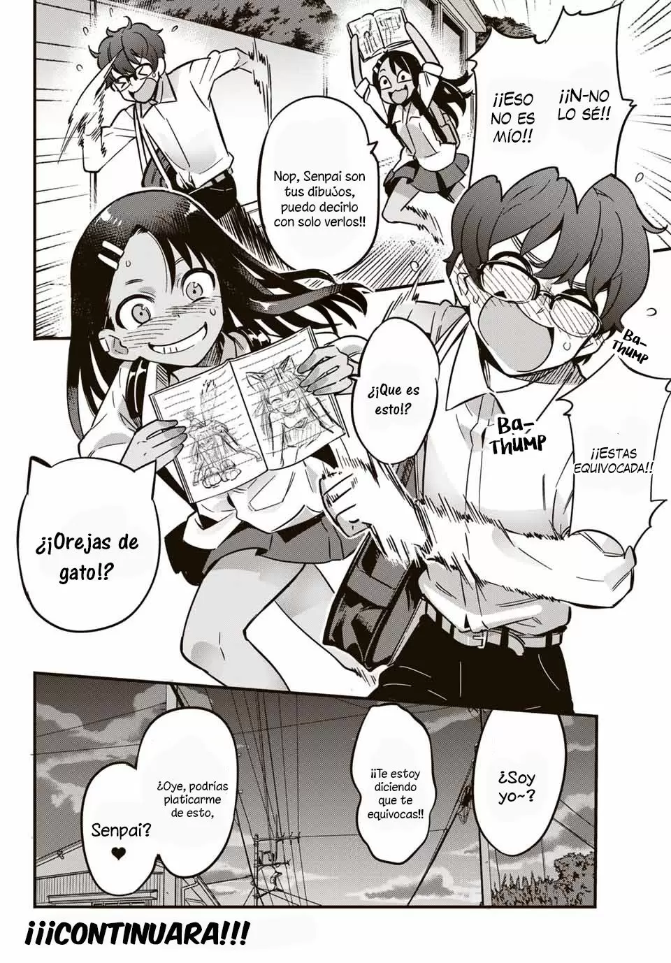 Please don't bully me, Nagatoro capítulo 14, página 19