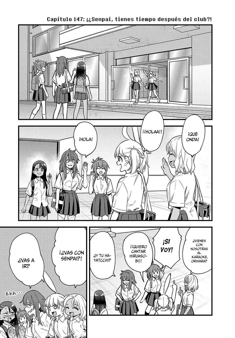 Please don't bully me, Nagatoro capítulo 148, página 4