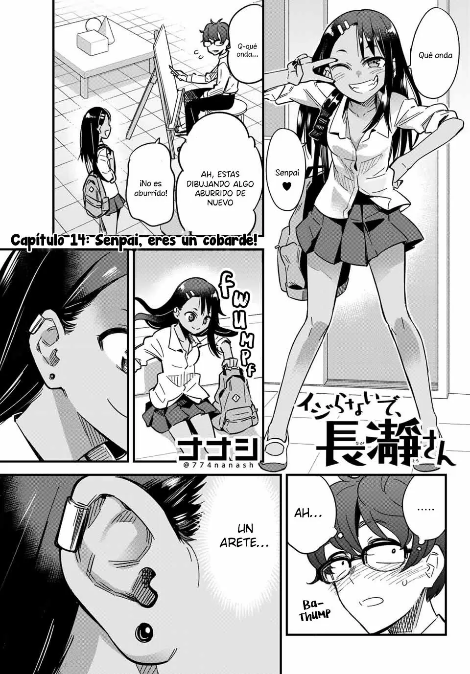 Please don't bully me, Nagatoro capítulo 15, página 2
