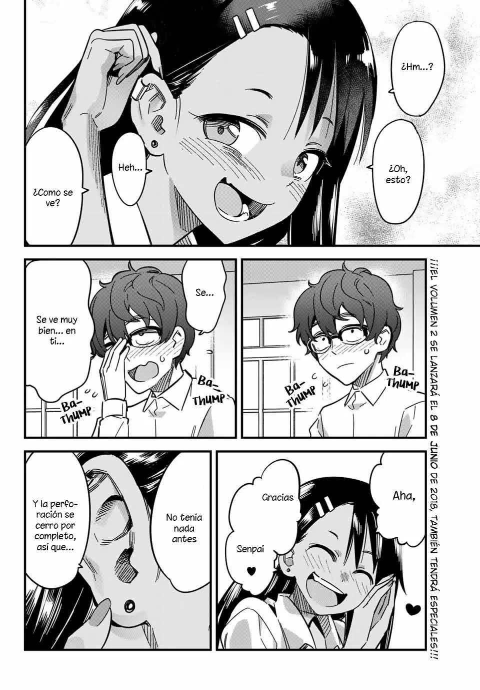 Please don't bully me, Nagatoro capítulo 15, página 3