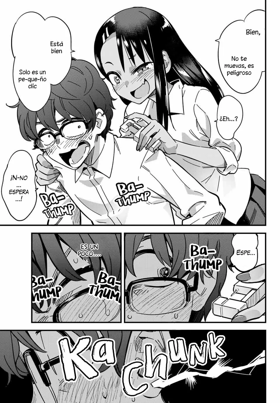 Please don't bully me, Nagatoro capítulo 15, página 8
