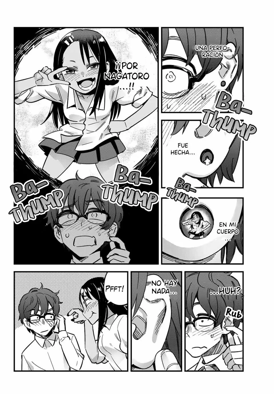 Please don't bully me, Nagatoro capítulo 15, página 9