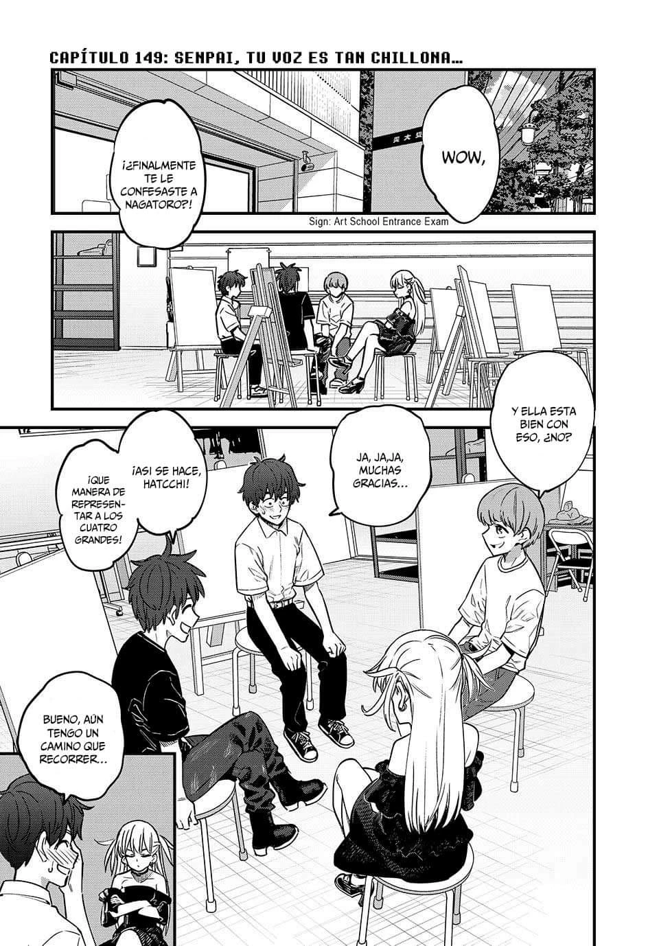 Please don't bully me, Nagatoro capítulo 150, página 4