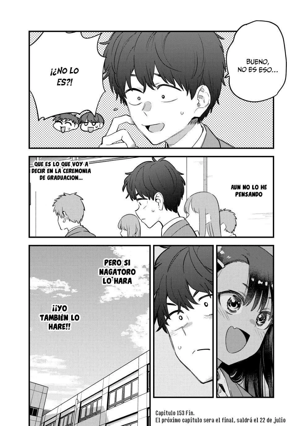 Please don't bully me, Nagatoro capítulo 154, página 35